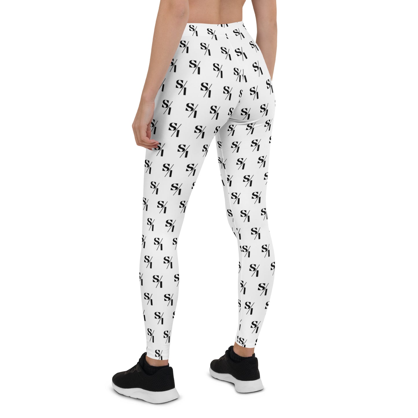 S/I logo all-over printed Leggings