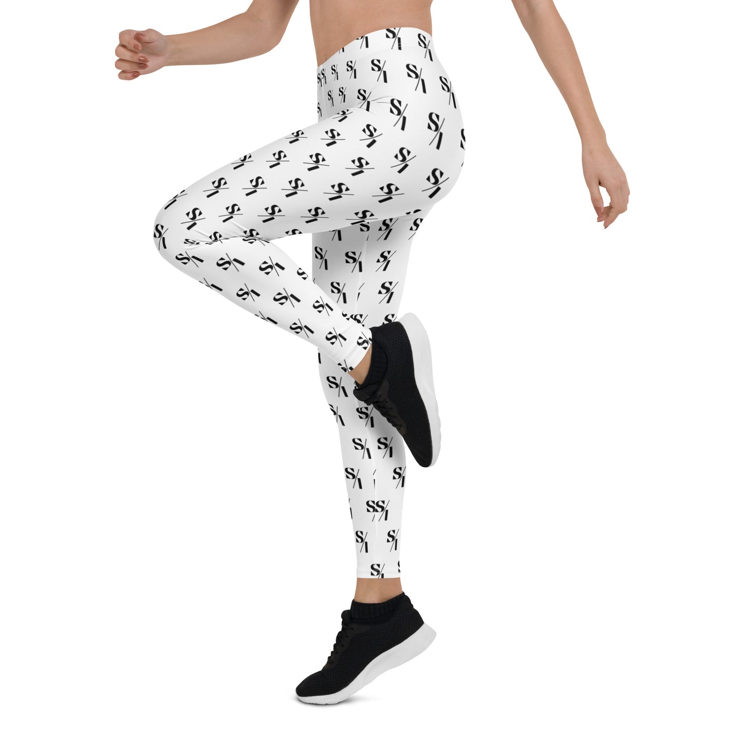 S/I logo all-over printed Leggings