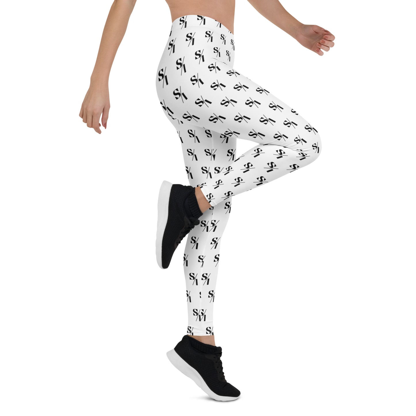 S/I logo all-over printed Leggings