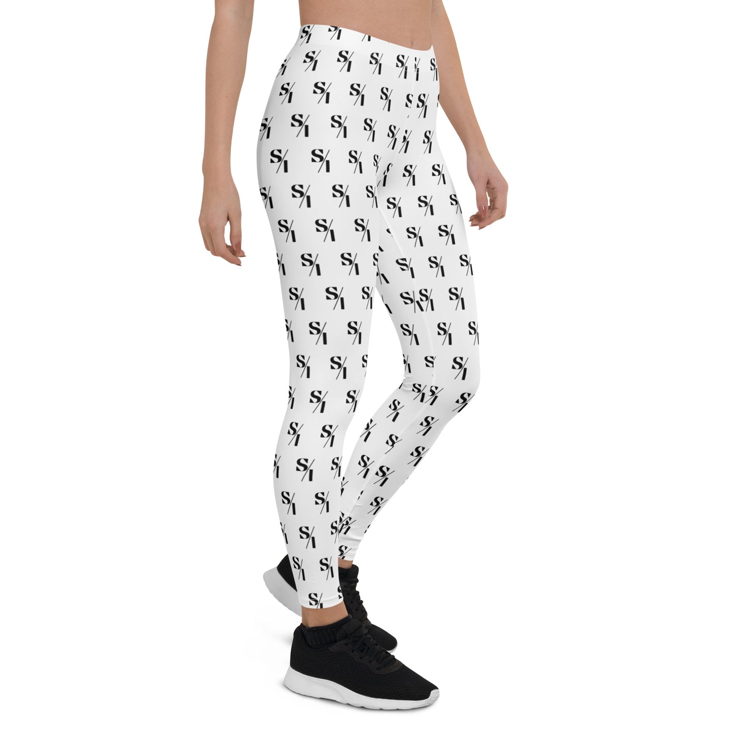 S/I logo all-over printed Leggings