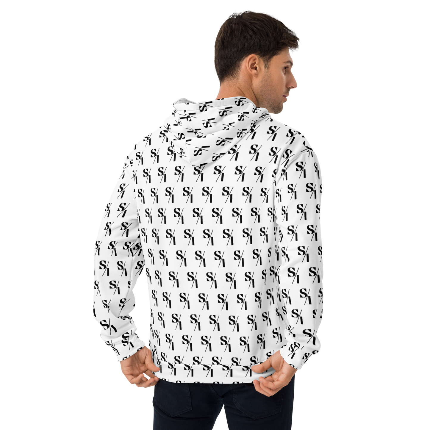 S/I all-over printed Unisex Hoodie (men&women)