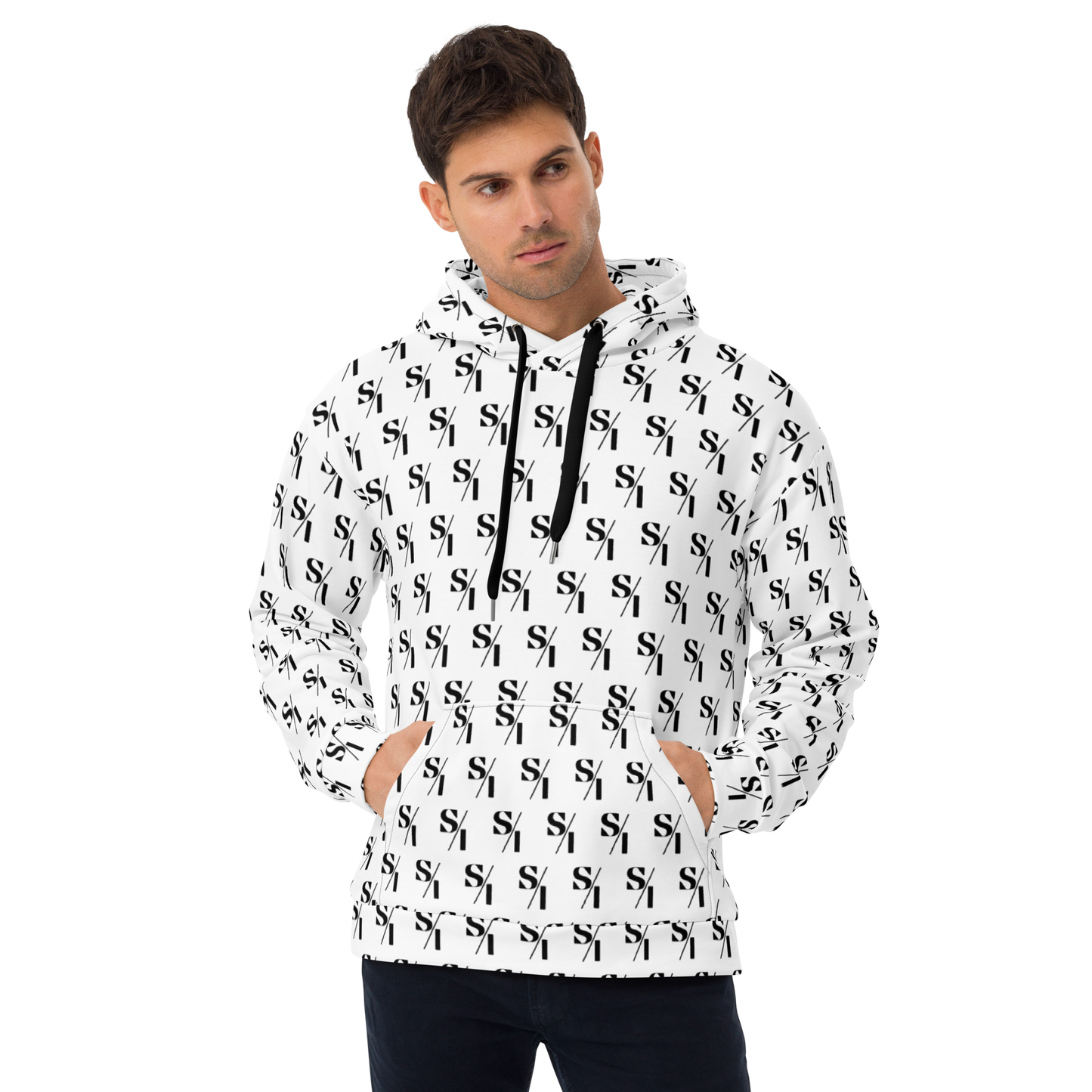 S/I all-over printed Unisex Hoodie (men&women)