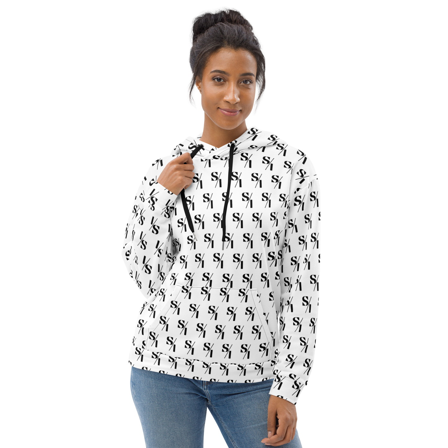 S/I all-over printed Unisex Hoodie (men&women)