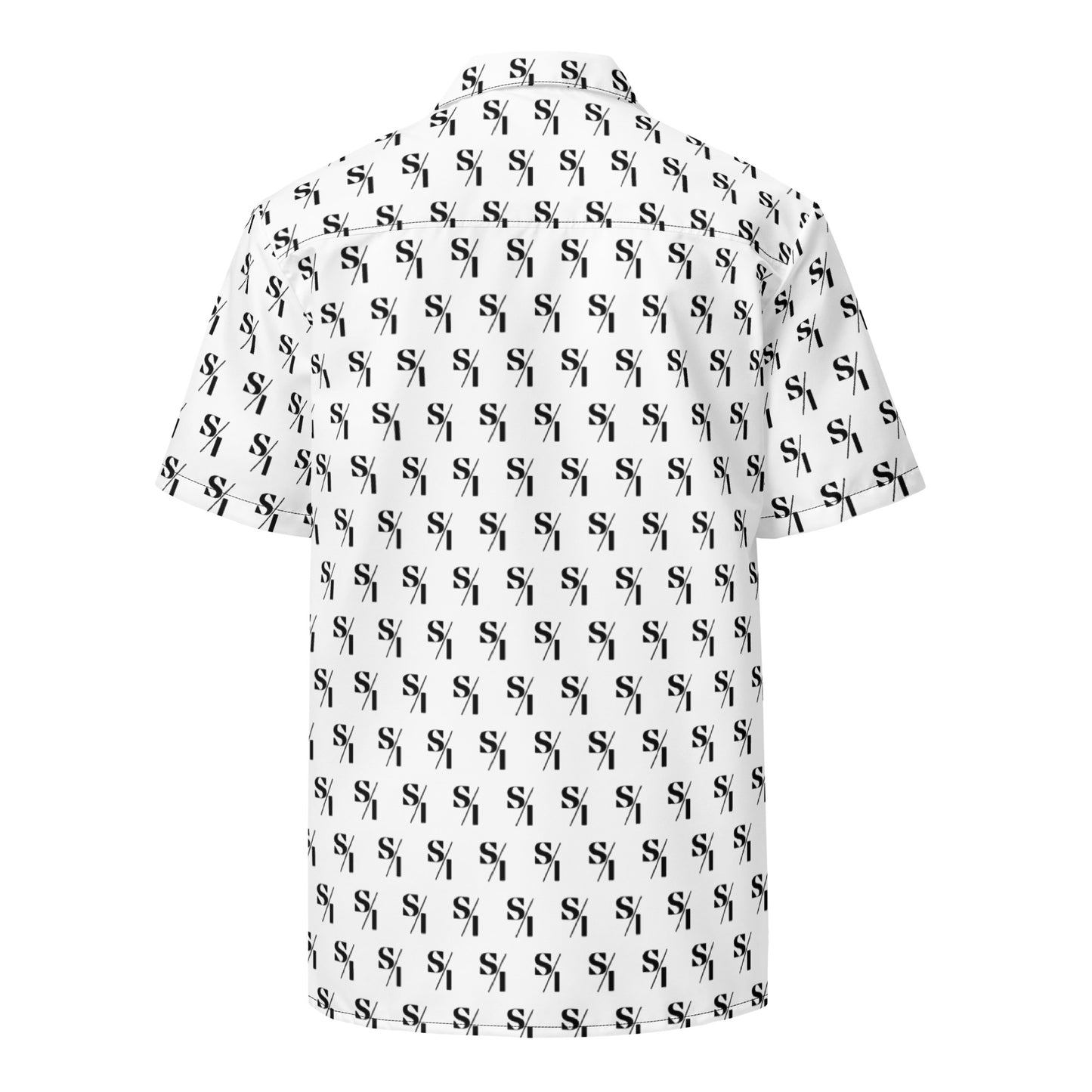 S/I all-over printed button shirt