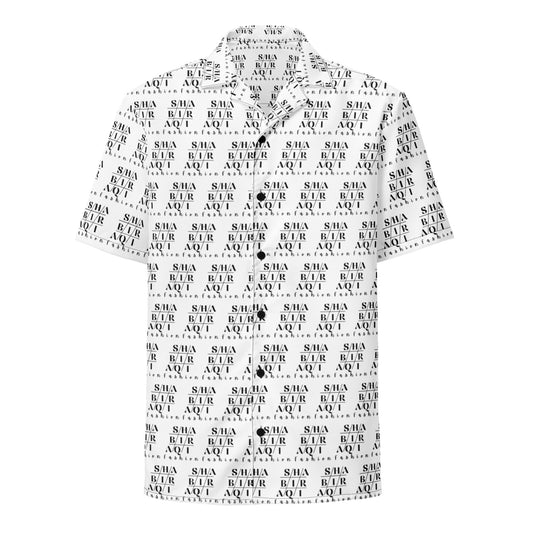 Shab iraqi all-over printed men button shirt