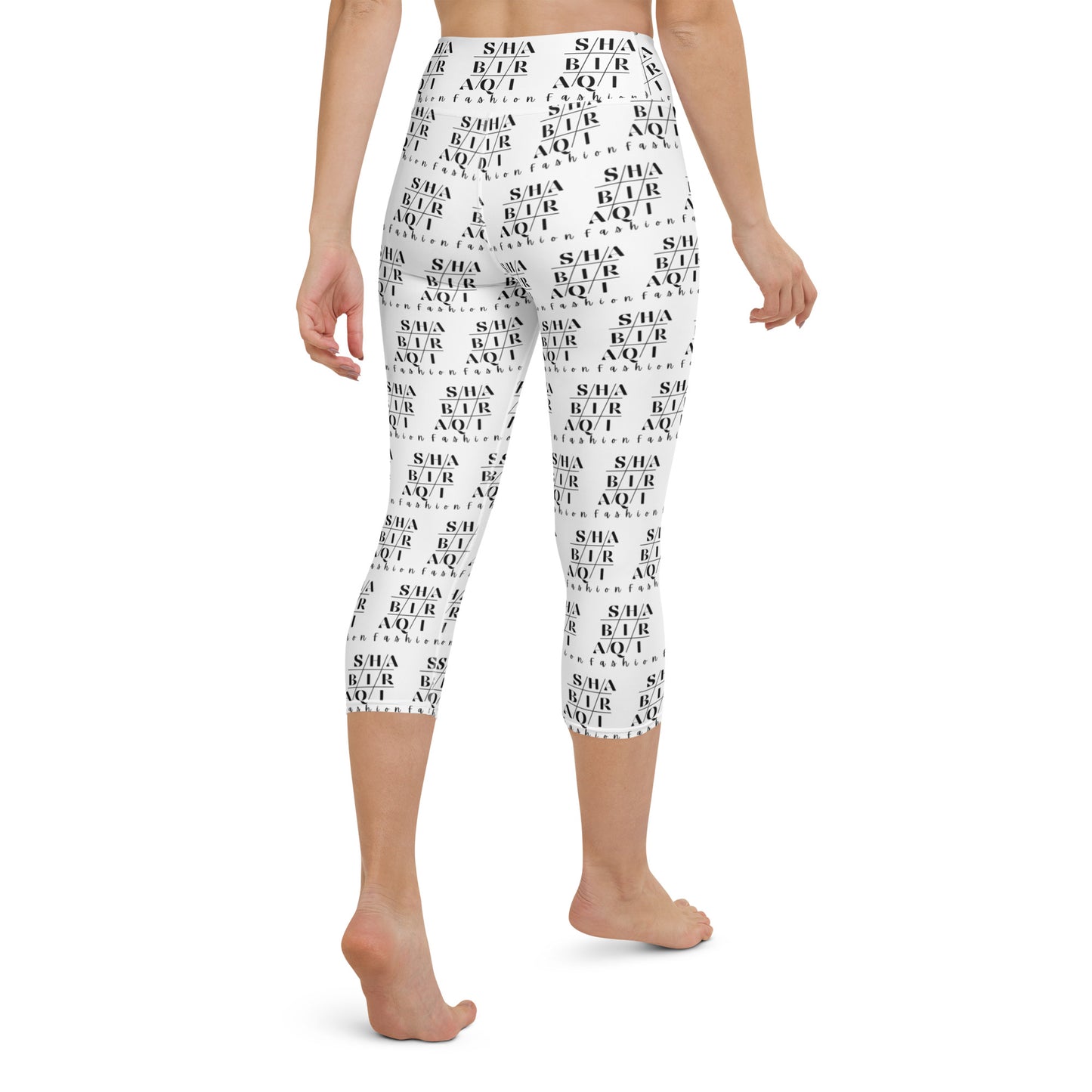 Shab Iraqi all-over printed Yoga Capri Leggings