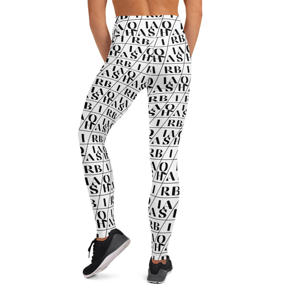 Shabi Iraqi # all-over printed Yoga Leggings