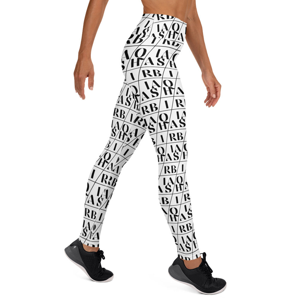 Shabi Iraqi # all-over printed Yoga Leggings